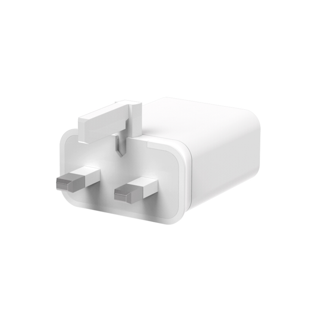 Wiwu RY-U65UK 20W Comet Type-C Uk Power Adapter PD - White Wiwu RY-U65UK 20W Comet Type-C Uk Power Adapter PD - White